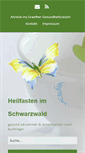 Mobile Screenshot of heilfasten-im-schwarzwald.de